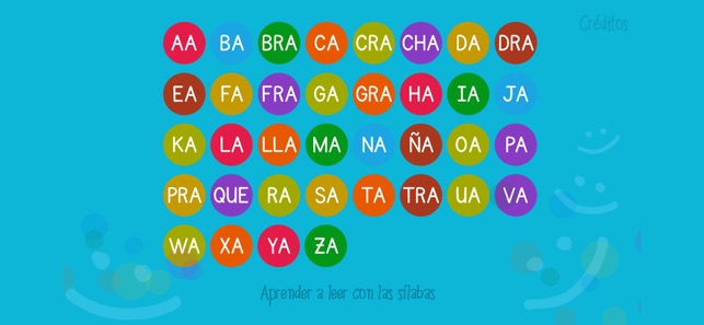 Aprender Sílabas en Español