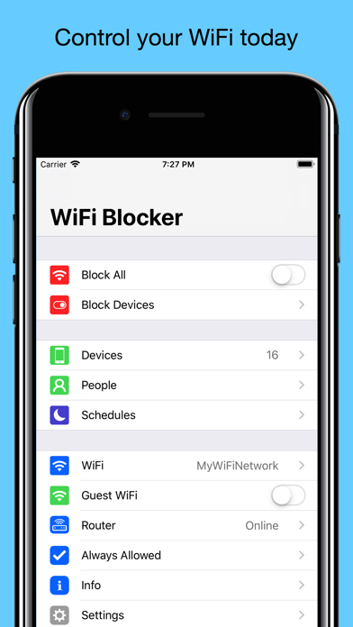 WiFi Blocker Screenshot