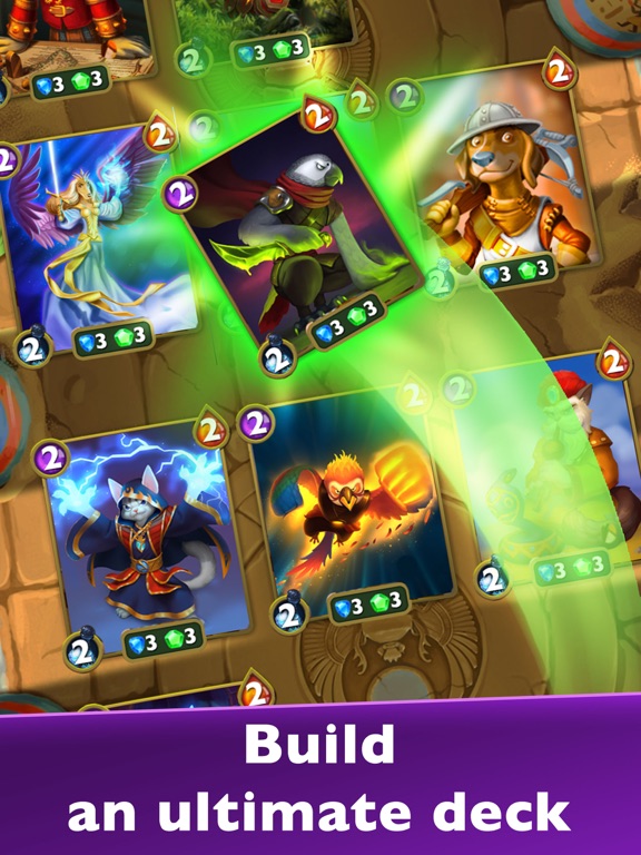Animasters: Match 3 PvP & RPG iPad screenshot
