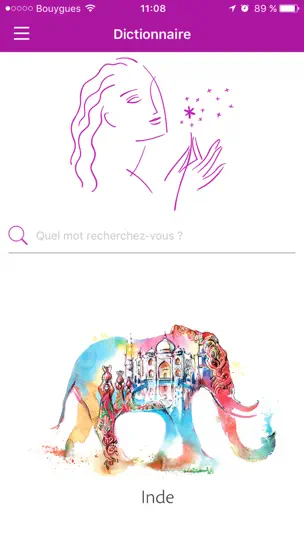 Capture d'écran de Le Petit Larousse 2019 sur iPhone 1