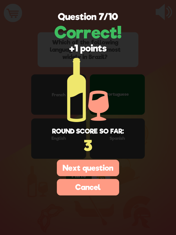 Cultures & Countries Quiz Game iPad screenshot 4 - Games app