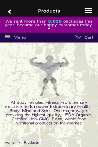 Bodytemples Nutrition screenshot 3