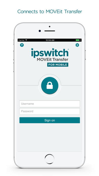 How to cancel & delete MOVEit Transfer Mobile from iphone & ipad 1
