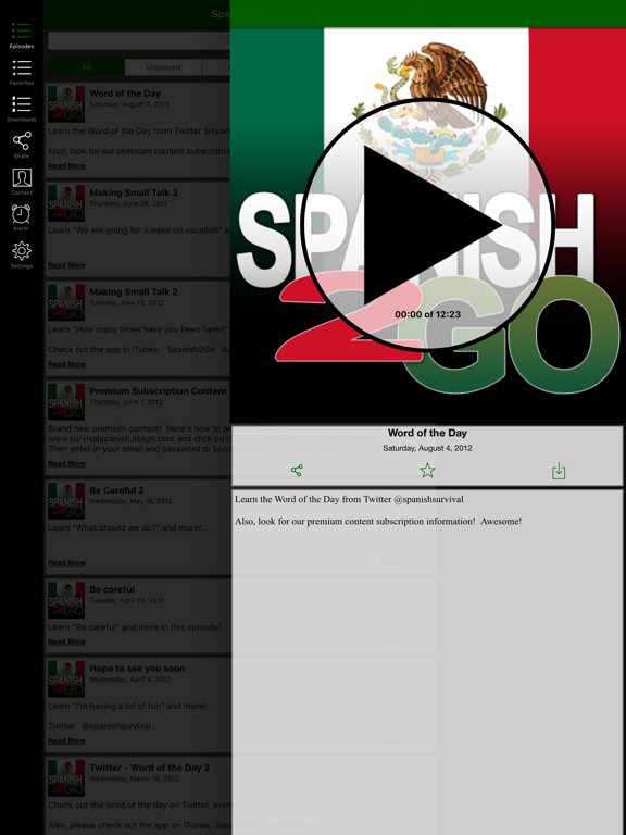 Screenshot #5 pour Spanish 2 Go