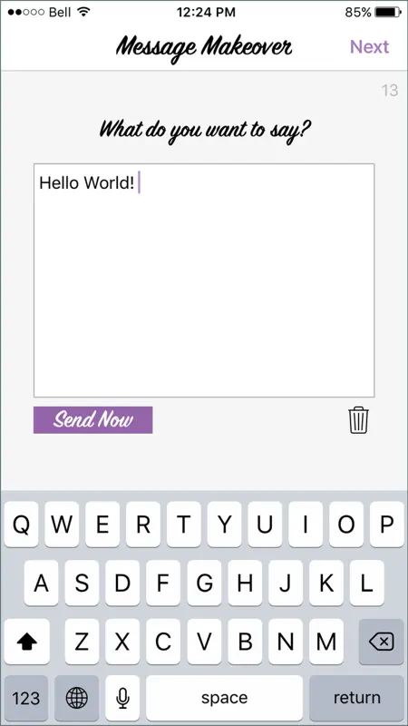 Message Makeover - Colorful Text Message Bubbles screenshot 3 of 5