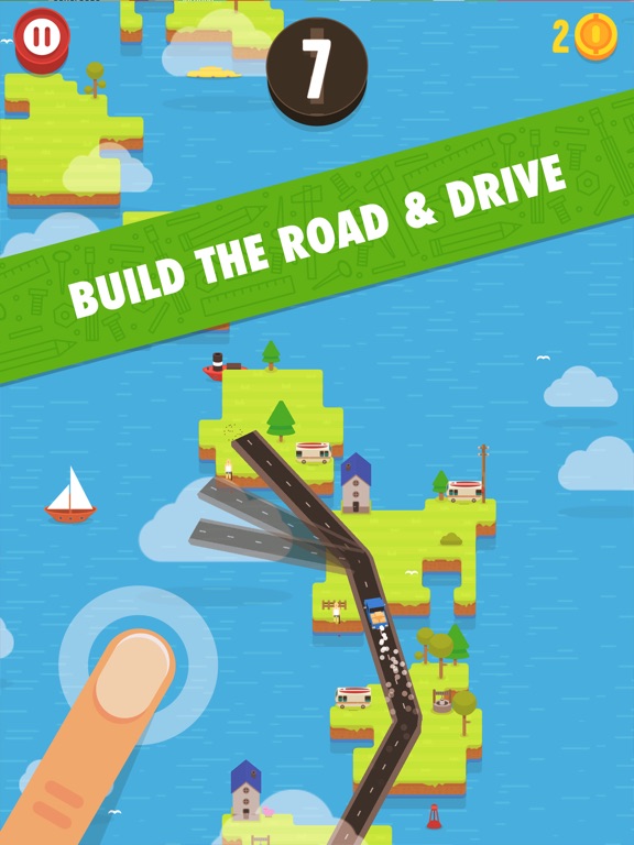 Hardway - Endless Road Builder на iPad