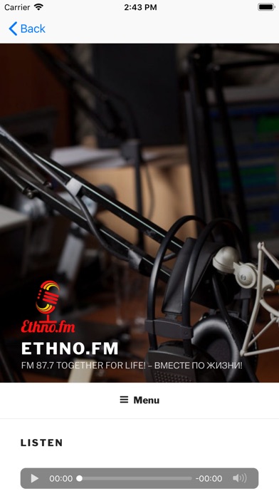 Ethno FM screenshot 2