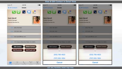 Screenshot #2 pour Smart Contacts List