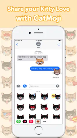 Game screenshot CatMoji - Cat Emoji Stickers mod apk