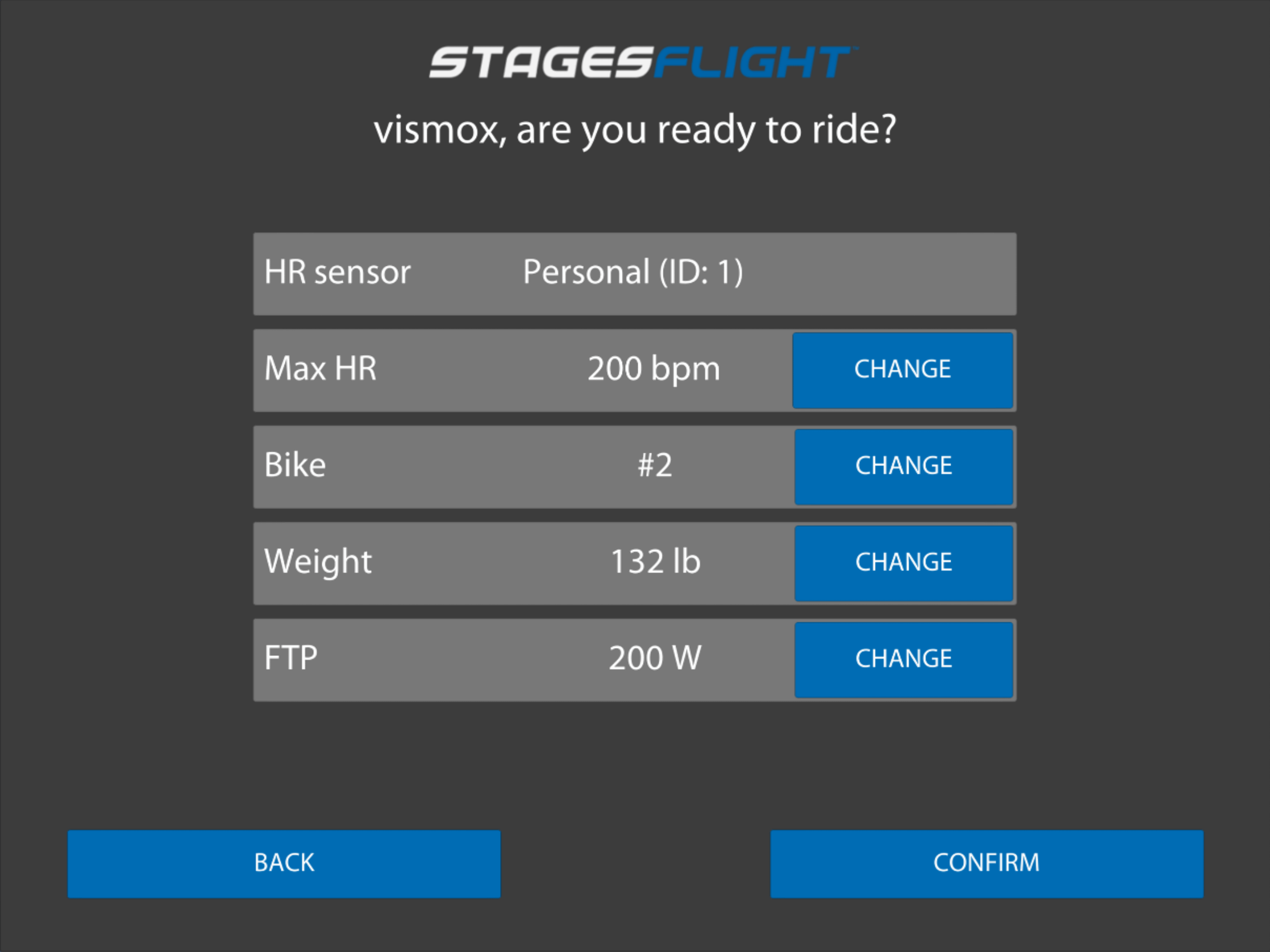 Stages Flight Control