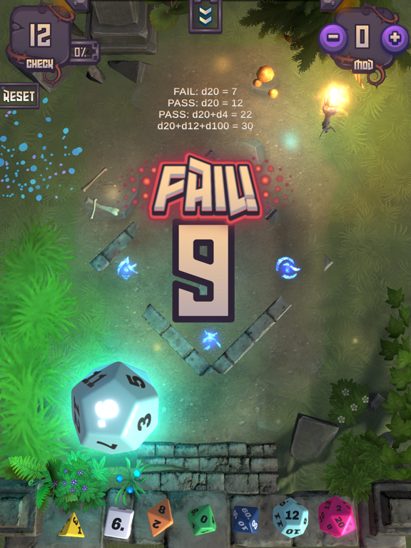 Ultimate Dice Roller iPad screenshot 2 - Utilities app