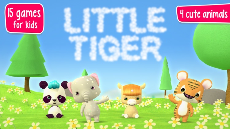 Little Tiger: Toddler's Firefighter & Astronaut screenshot-0