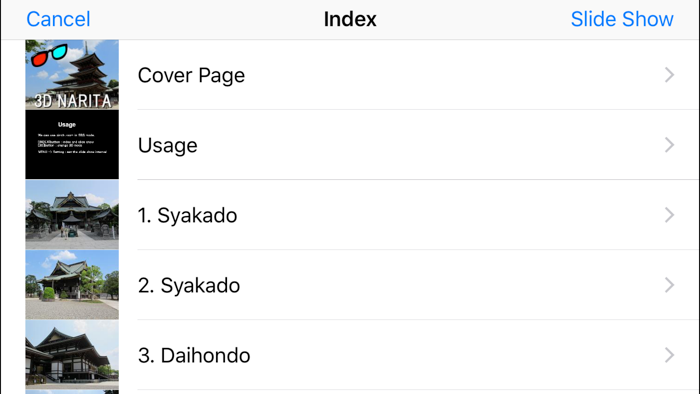 3D Photo Book 3D-NARITA