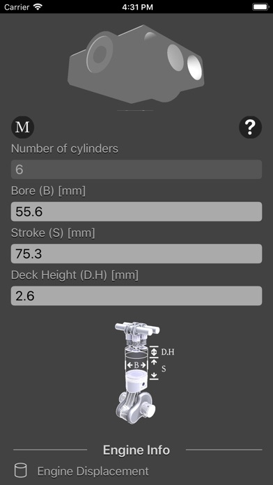 Engine Calculator Plus screenshot 4