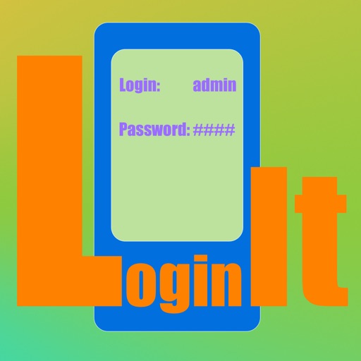 LoginIt - logins, credit cards iOS App