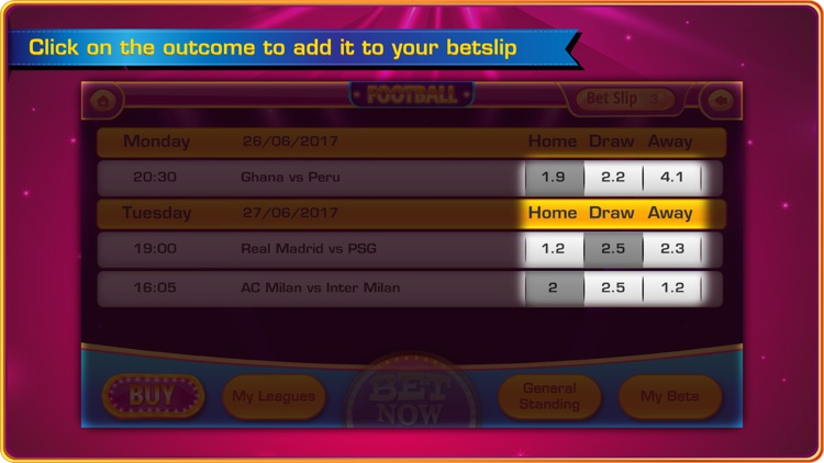 Bet Fantasy – Sports Betting