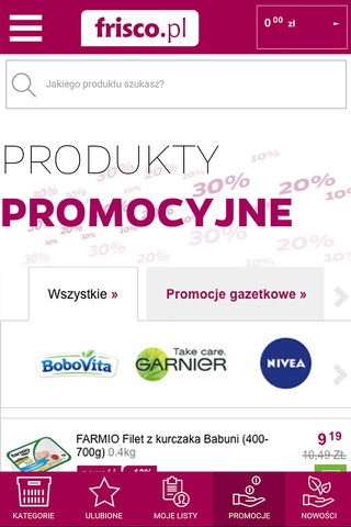 Frisco - zakupy z dostawą screenshot 3