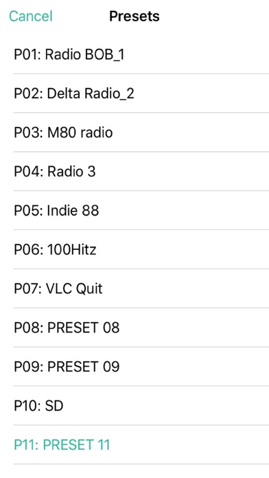 RePlayer iPhone screenshot 5 - Music app