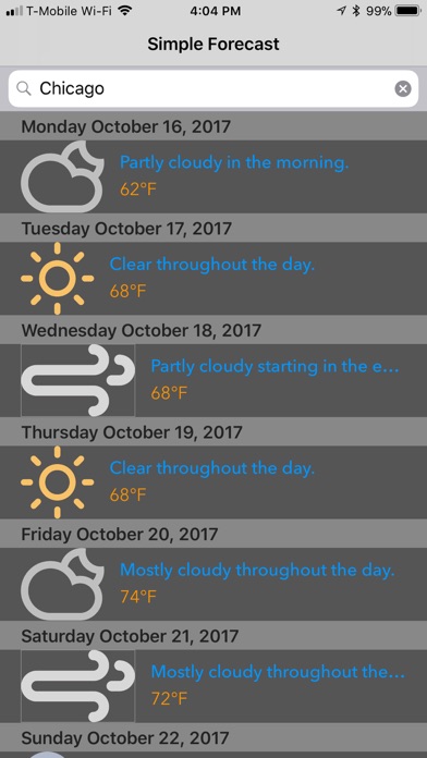Simple Forecast - Weather screenshot 4