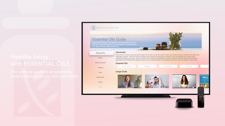 Screenshot #1 pour Essential Oils TV guide