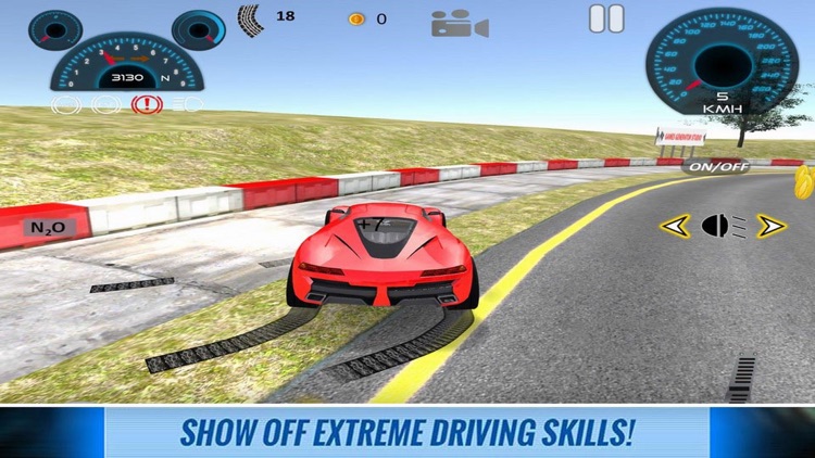 Racing Car Speed Test