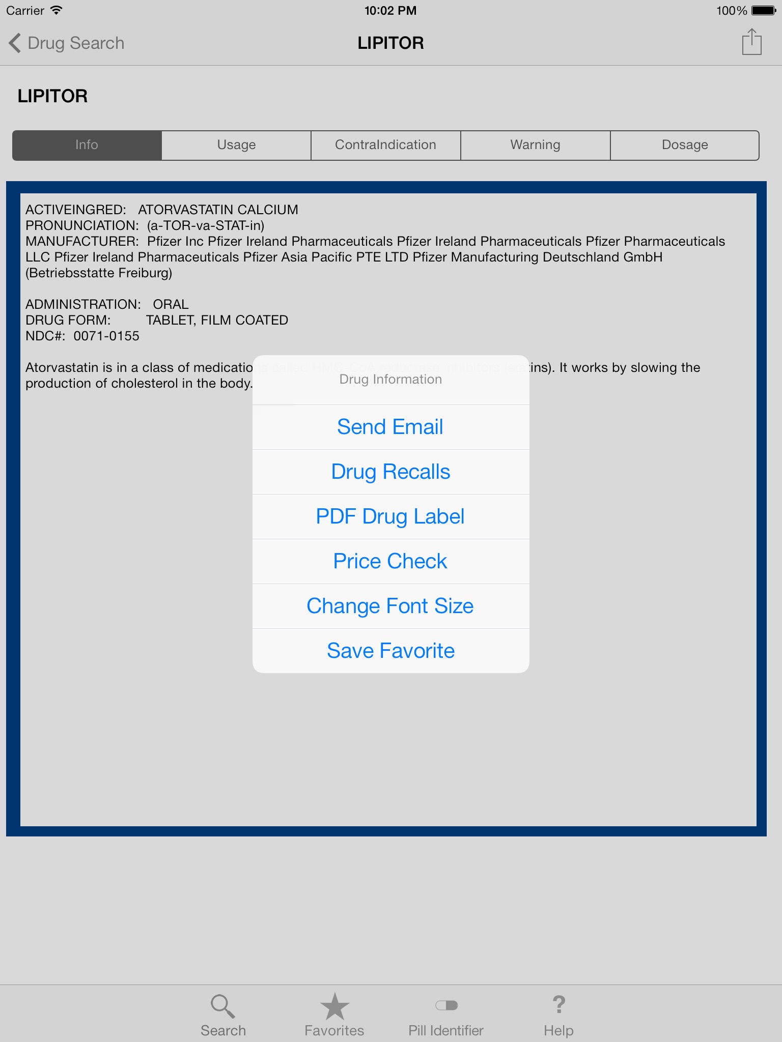 Drugs & Medications PRO screenshot 3