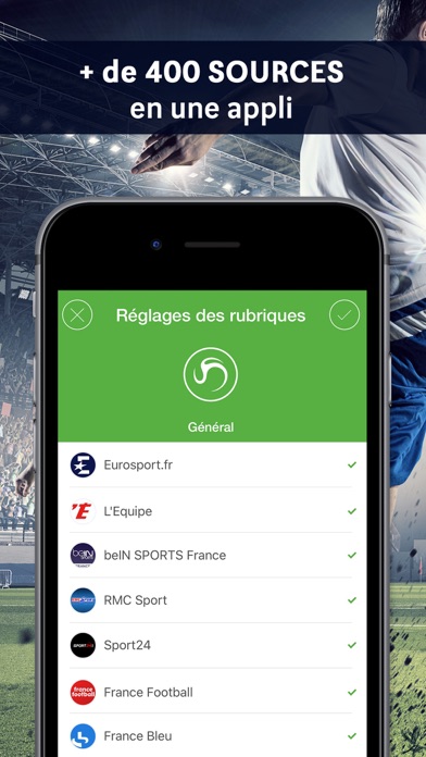 Screenshot #2 pour Football Addict: Actu & push