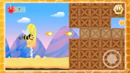 flying bee honey action game iphone screenshot 2