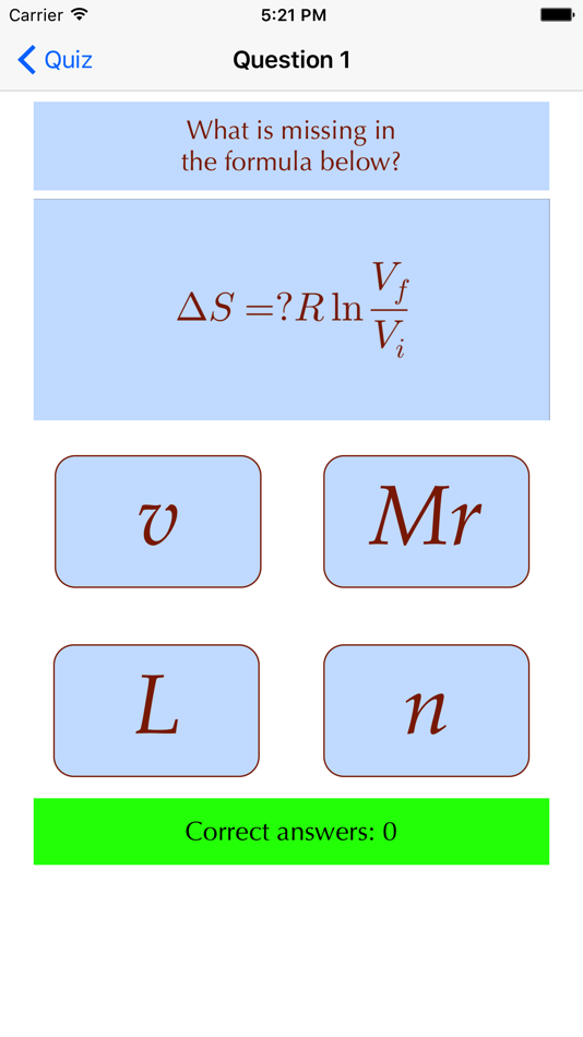 #5. Thermodynamics Formulas (iOS) By: Azamat Orazbayev