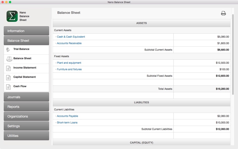 Nano Balance Sheet - 6.1 - (macOS)