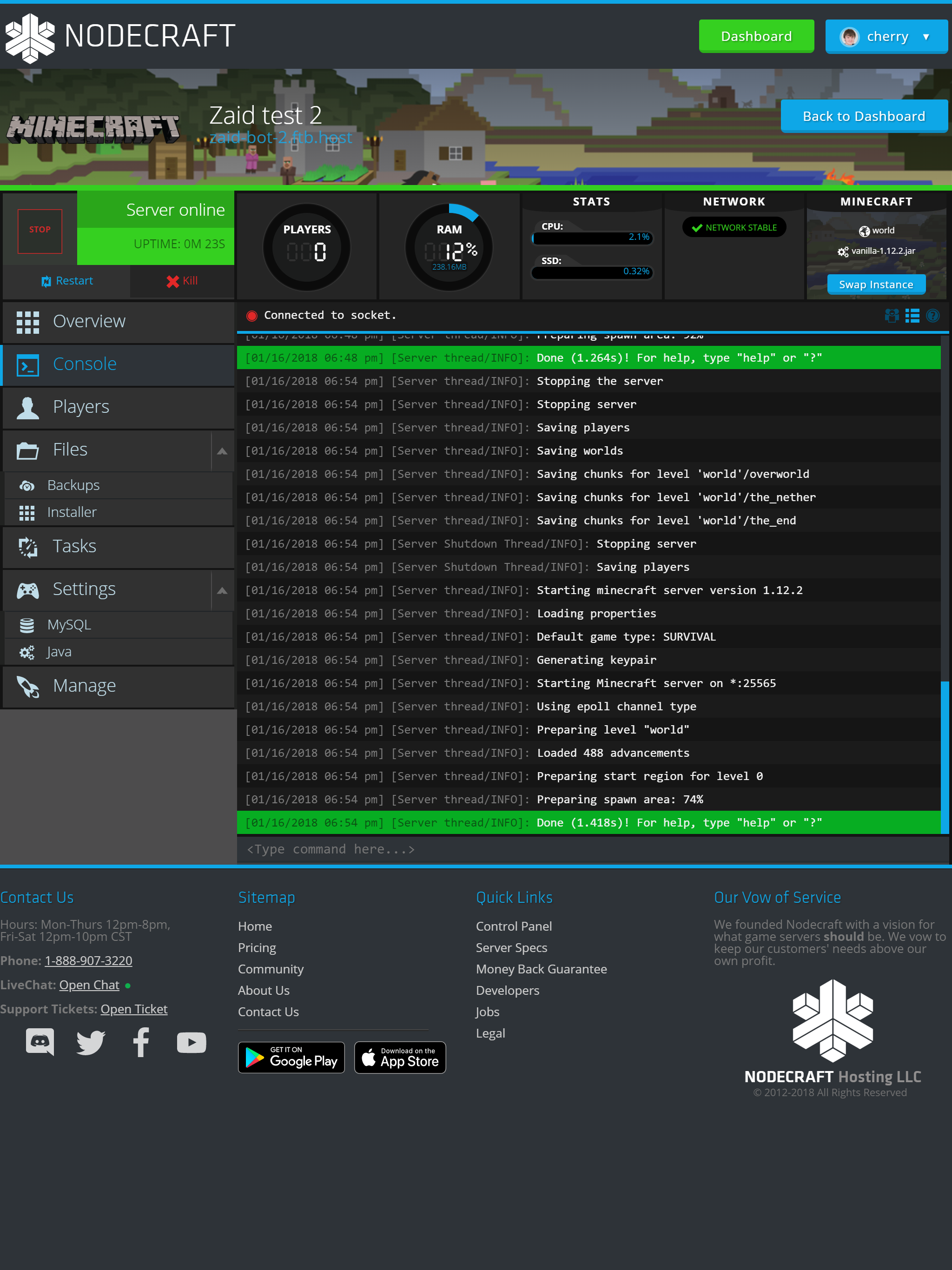 Nodecraft screenshot 9