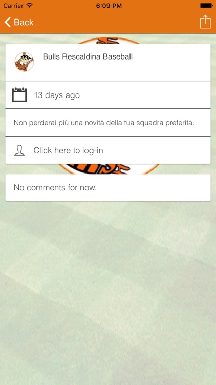 Bulls Rescaldina Baseball