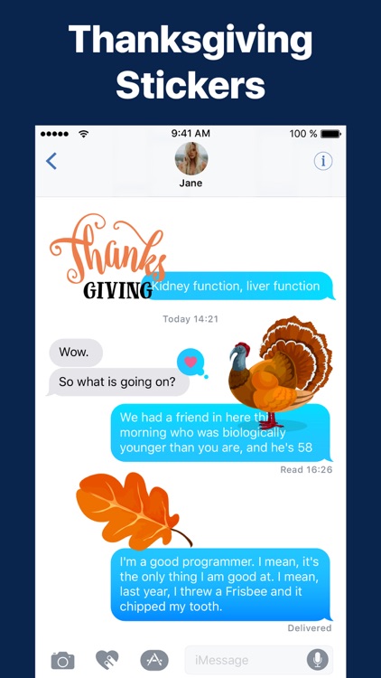 Thanksgiving Party & Wish App