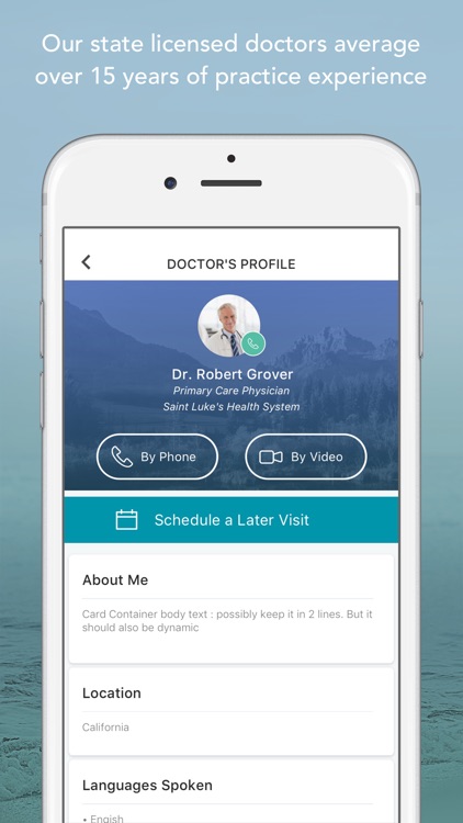 MDLIVE: Talk to a Doctor 24/7