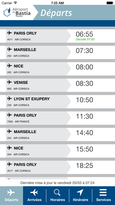 Screenshot #1 pour Aéroport Bastia