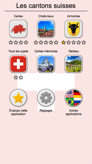 Screenshot #3 pour Les cantons de la Suisse: Quiz