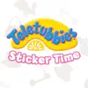 Teletubbies Sticker Time delete, cancel