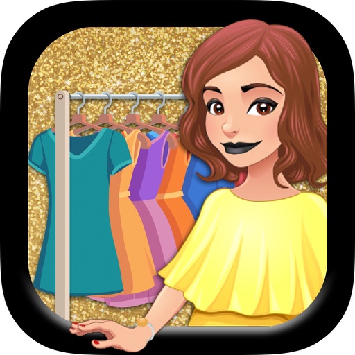 Dress up fashion dolls icon