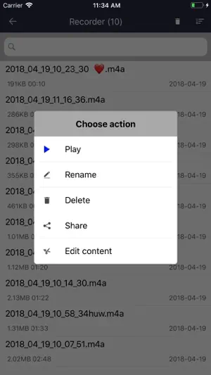Voice recorder: Audio editor screenshot 8