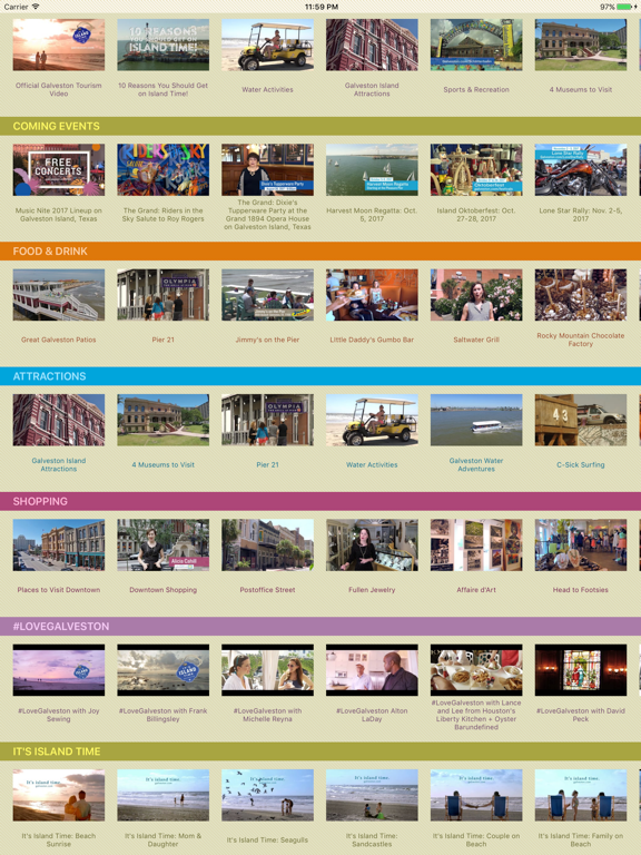 Screenshot #5 pour Galveston.com TV