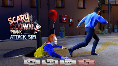 Scary Clown Prank Attack Sim Screenshot