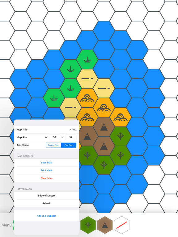 Screenshot #6 pour Hex Map Maker