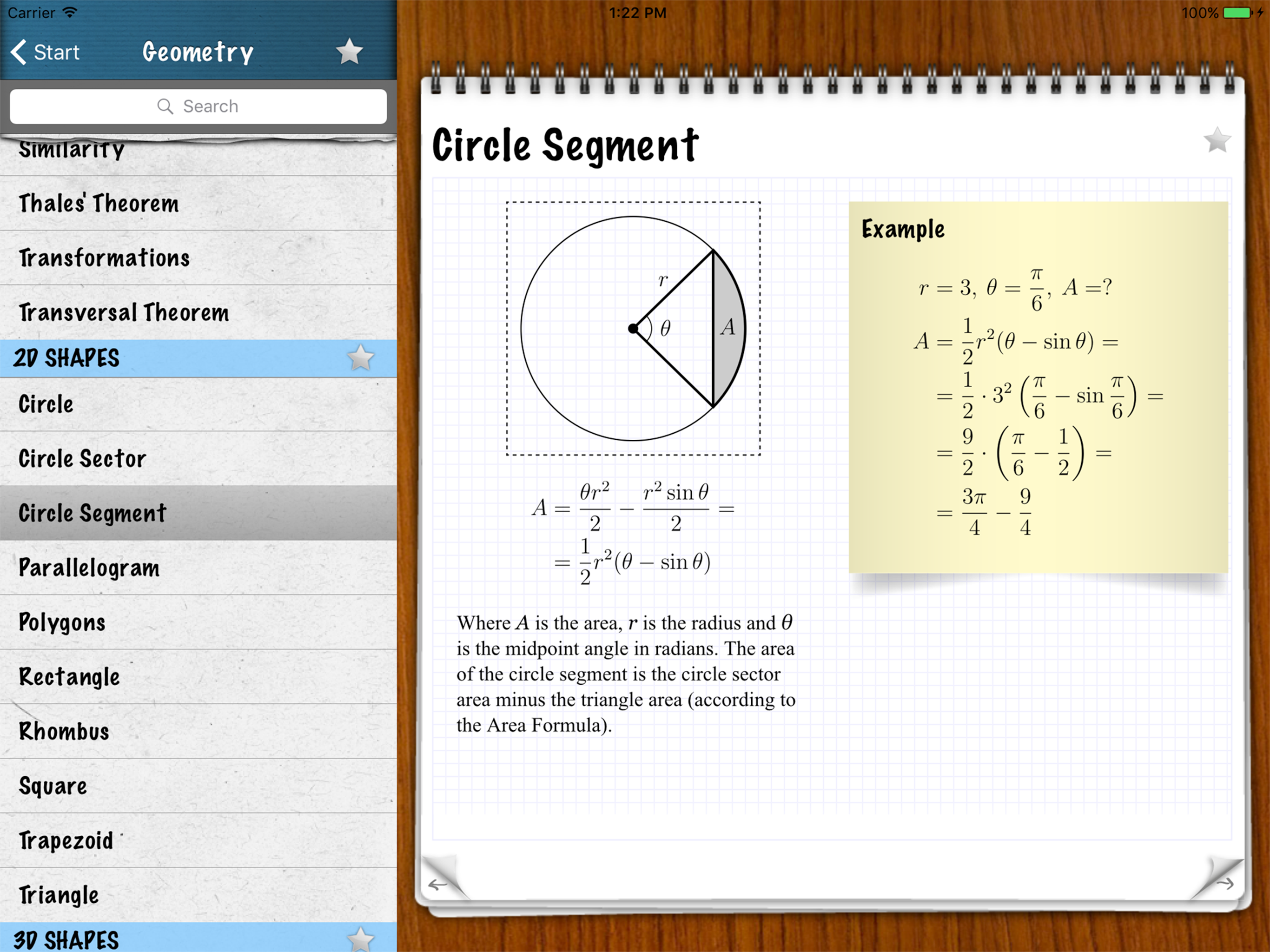 Math Formulas - Ref. Guide
