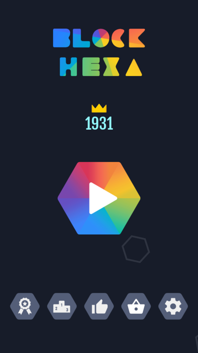 Screenshot #1 pour Block Puzzle: Make Hexa