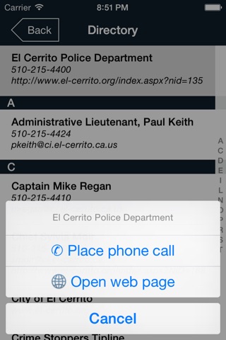 El Cerrito Police Department screenshot 4