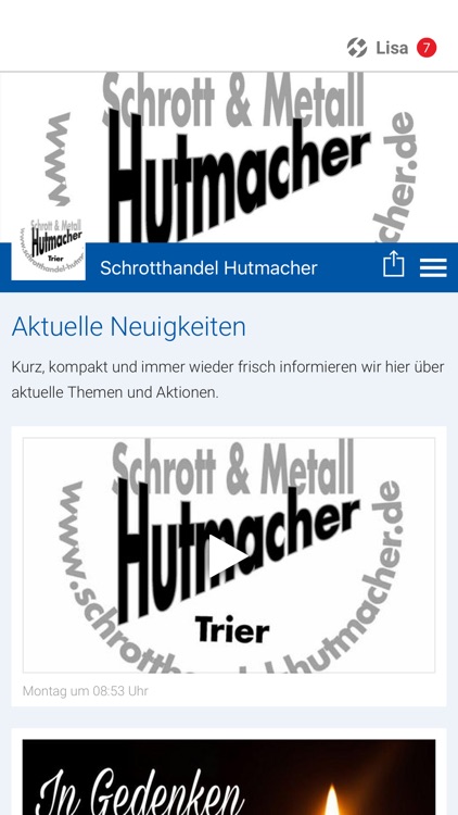 Schrotthandel Hutmacher