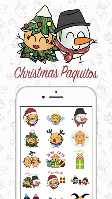 Screenshot #1 pour Paquitos Stickers: Noël