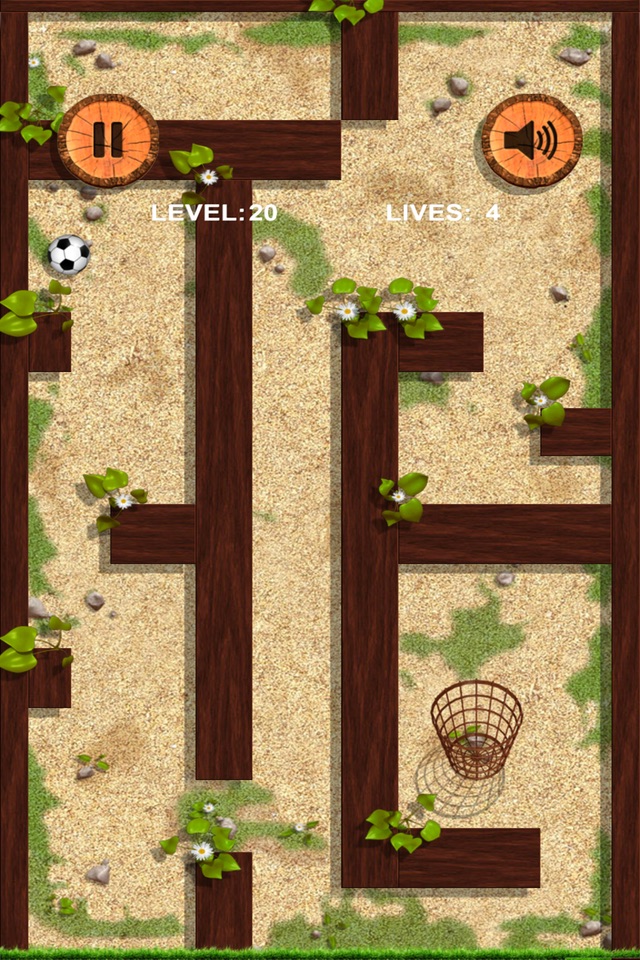 Ball and basket. Ball and wall screenshot 4