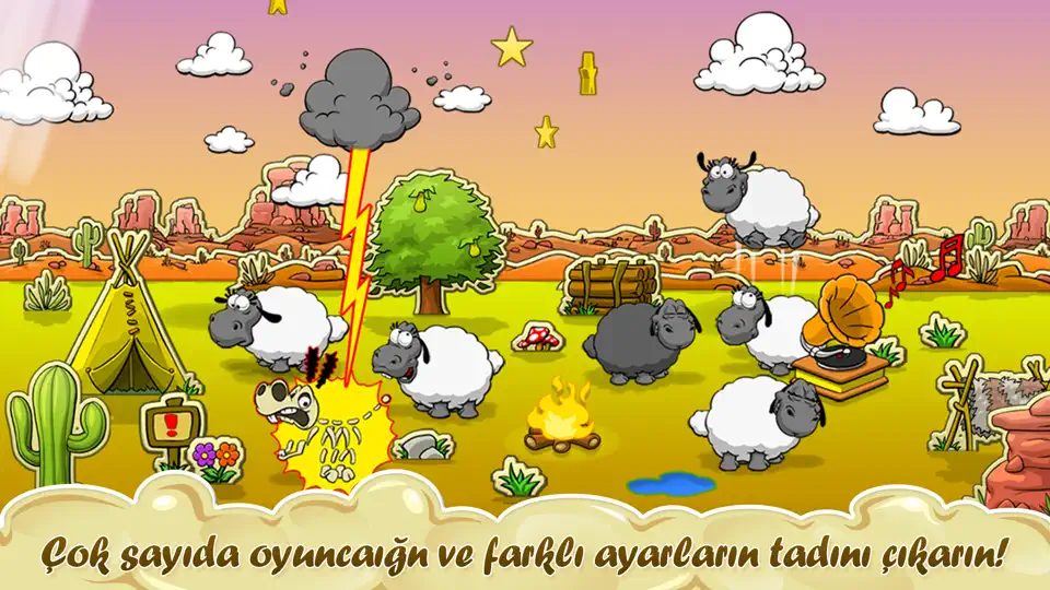 Clouds & Sheep iPhone Ekran Görüntüsü 3