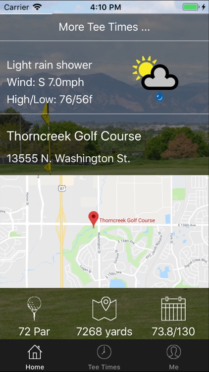 Thorncreek Golf Tee Times